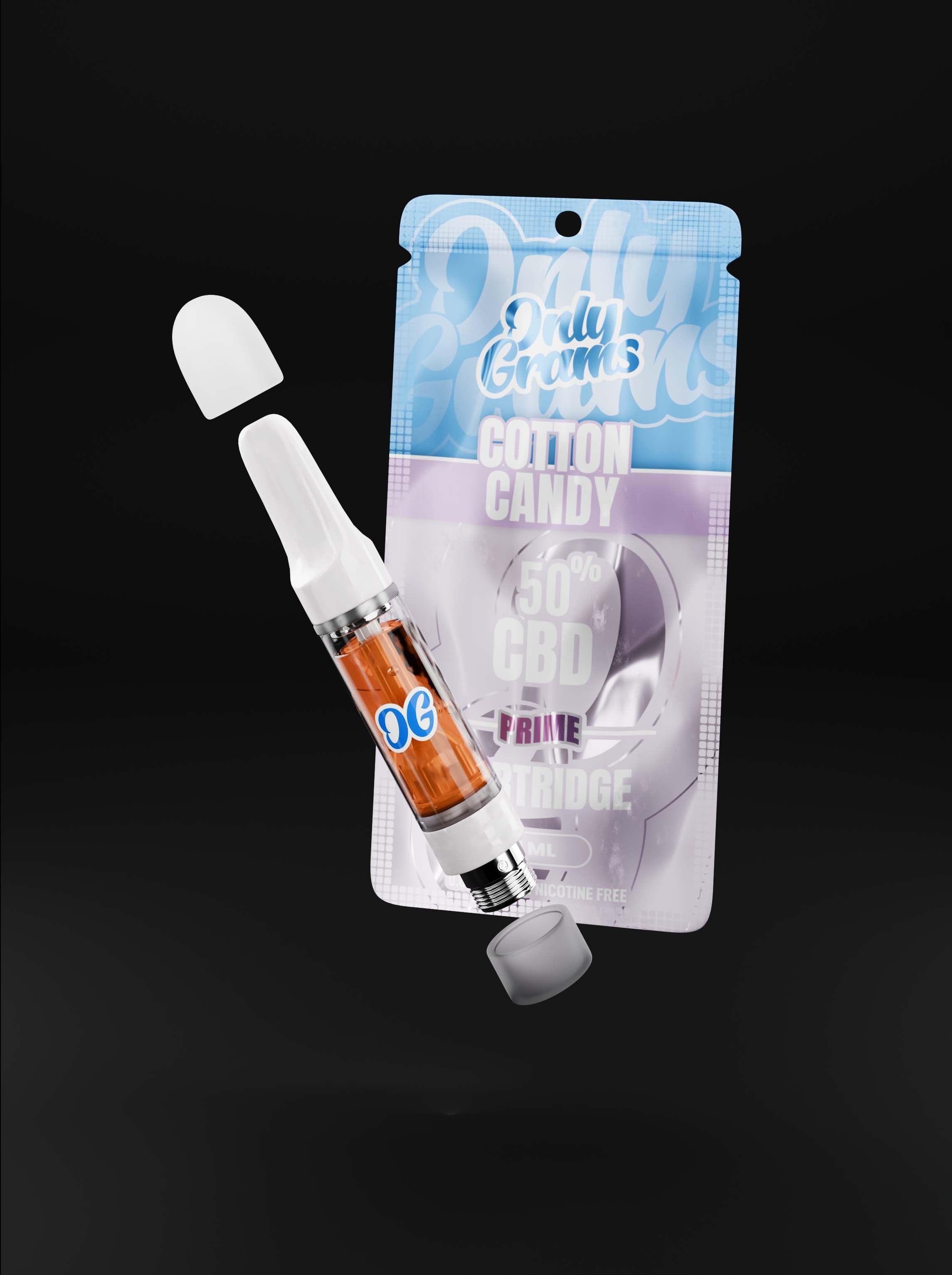 Cotton Candy CBD Kartusche - OnlyGrams