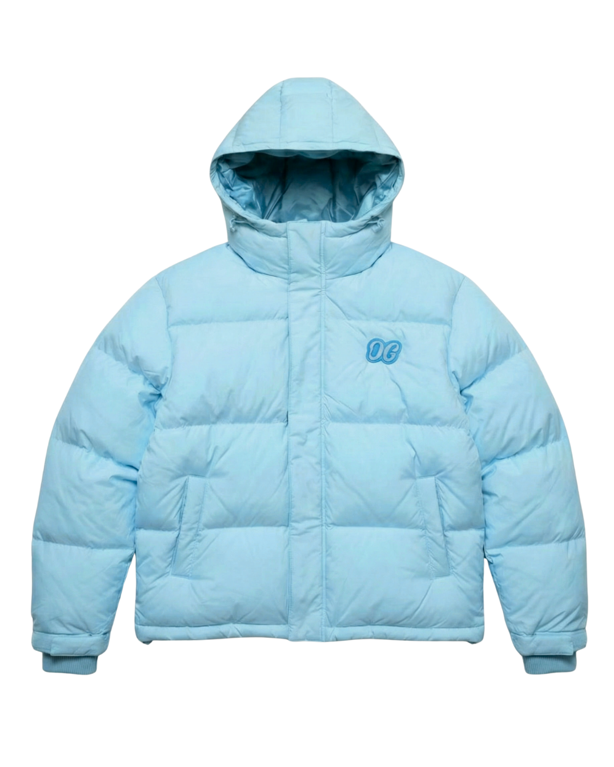 OnlyGrams Duck Down Jacke – Ice Blue - OnlyGrams