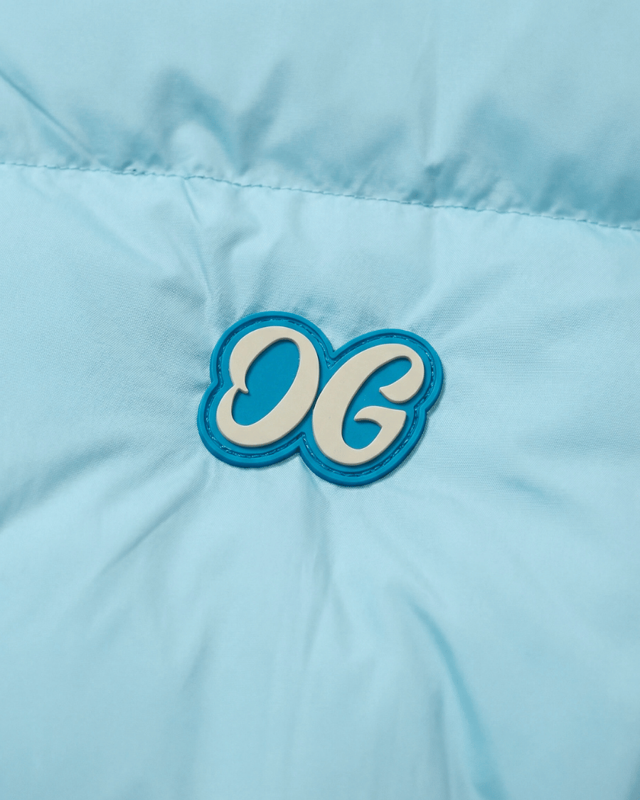 OnlyGrams Duck Down Jacke – Ice Blue - OnlyGrams